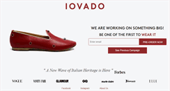 Desktop Screenshot of iovado.com